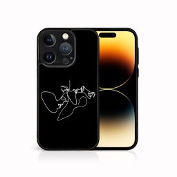 PROTEMIO MY ART Védőburkolat a Apple-hoz iPhone 15 Pro FACES (196)