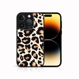PROTEMIO MY ART Védőburkolat a Apple-hoz iPhone 15 Pro LEOPARD PRINT (238)
