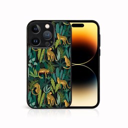 PROTEMIO MY ART Védőburkolat a Apple-hoz iPhone 15 Pro LEOPARD (239)
