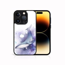 PROTEMIO MY ART Védőburkolat Apple-hoz iPhone 15 Pro WHALE (242)