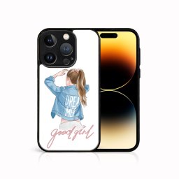 PROTEMIO MY ART Védőburkolat Apple-hoz iPhone 15 Pro JÓ GIRL (130)