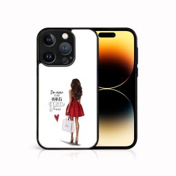 PROTEMIO MY ART Védőburkolat a Apple-hoz iPhone 15 Pro RED DRESS (137)