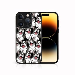 PROTEMIO MY ART Védőburkolat a Apple-hoz iPhone 15 Pro Max DOG (179)