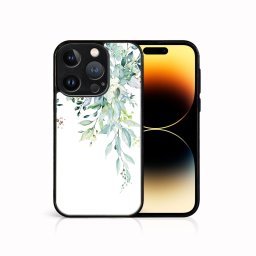 PROTEMIO MY ART Védőburkolat a Apple-hoz iPhone 15 Pro Max GREENERY (155)