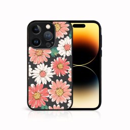 PROTEMIO MY ART Védőburkolat a Apple-hoz iPhone 15 Pro Max DAISY (161)
