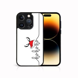 PROTEMIO MY ART Karácsonyi kivitelű borító Apple iPhone 15 Pro Max HOHOHO (073)