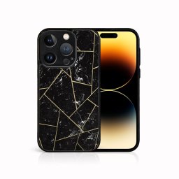 PROTEMIO MY ART Védőburkolat a Apple-hoz iPhone 15 Pro Max POLYGONAL (150)