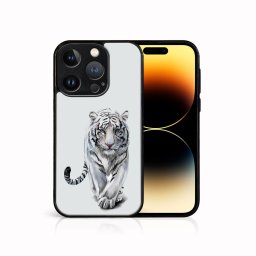 PROTEMIO MY ART Védőburkolat a Apple-hoz iPhone 15 Pro Max TIGER (243)