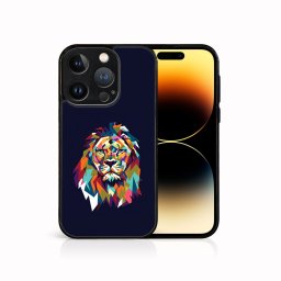 PROTEMIO MY ART Védőburkolat a Apple-hoz iPhone 15 Pro Max LION (246)