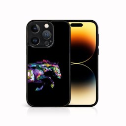 PROTEMIO MY ART Védőburkolat a Apple-hoz iPhone 15 Pro Max HORSE (249)