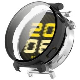 PC FULL COVER Műanyag burkolat üveggel Huawei-hoz Watch GT 5 Pro 42mm fekete