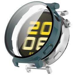 PC FULL COVER Műanyag burkolat üveggel Huawei-hoz Watch GT 5 Pro 42mm zöld