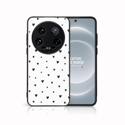 PROTEMIO MY ART Védőburkolat a Xiaomi 14 Ultra számára BLACK HEARTS (167)
