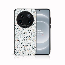 PROTEMIO MY ART Védőburkolat a Xiaomi 14 Ultra számára GREY TERRAZZO (163)