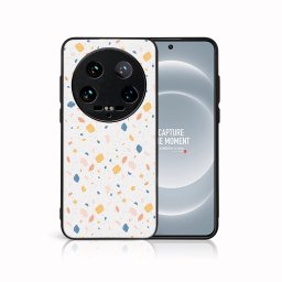 PROTEMIO MY ART Védőburkolat a Xiaomi 14 Ultra ORANGE TERRAZZO (165) számára
