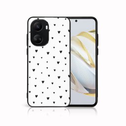 PROTEMIO MY ART Védőburkolat a Huawei Nova 10 SE számára BLACK HEARTS (167)