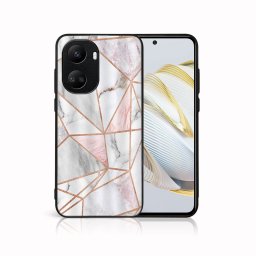 PROTEMIO MY ART Védőburkolat a Huawei Nova 10 SE számára PINK MARBLE (143)