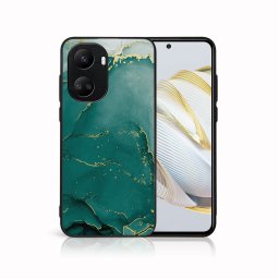 PROTEMIO MY ART Védőburkolat a Huawei Nova 10 SE számára GREEN MARBLE (145)