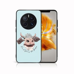 PROTEMIO MY ART Védőburkolat Huawei Mate 50 Pro HAPPY COW (181)-hoz