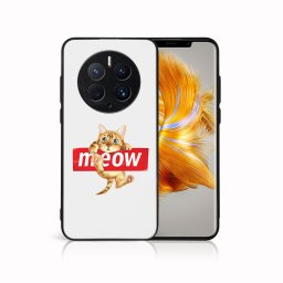 PROTEMIO MY ART Védőburkolat Huawei Mate 50 Pro MEOW (183)-hoz