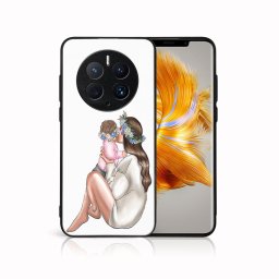 PROTEMIO MY ART Védőburkolat a Huawei Mate 50-hez Pro BABY GIRL (111)