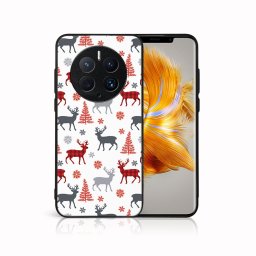 PROTEMIO MY ART Karácsonyi kivitelű borító Huawei Mate 50 Pro DEER (068)