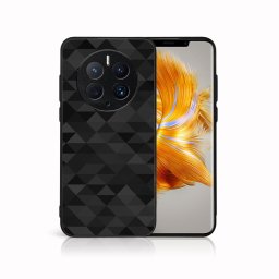 PROTEMIO MY ART Védőburkolat a Huawei Mate 50-hez Pro BLACK TRIANGLES (232)