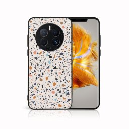 PROTEMIO MY ART Védőburkolat a Huawei Mate 50-hez Pro BÉZS TERRAZZO (162)