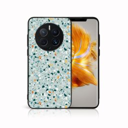 PROTEMIO MY ART Védőburkolat a Huawei Mate 50-hez Pro BLUE TERRAZZO (164)