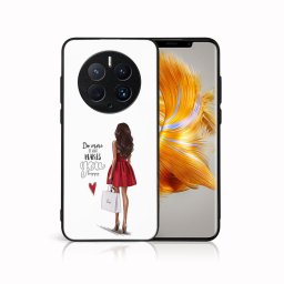 PROTEMIO MY ART Védőburkolat a Huawei Mate 50-hez Pro RED DRESS (137)