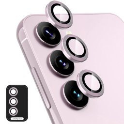 ENKAY ALU Fényképezőgép üveg Samsung Galaxy A16 / A16 5G rózsaszín