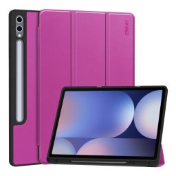 ENKAY LEATHER Felhajtható fedél a Samsung-hoz Galaxy Tab S10+ lila