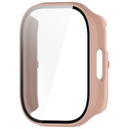PC FULL COVER Műanyag borítás üveggel Xiaomi-hoz Redmi Watch 5 Aktív rózsaszín