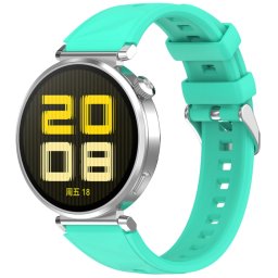 SILICONE Cserélhető szíj Huawei-hoz Watch GT 5 Pro 42mm világoszöld