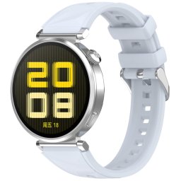 SILICONE Cserélhető szíj a Huawei-hoz Watch GT 5 Pro 42mm világoskék