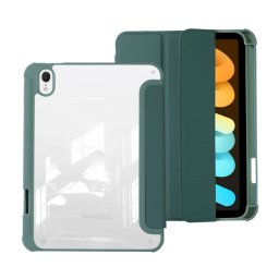 CRYSTAL Flip tok Apple iPad mini 2021 / iPad mini 2024 zöld