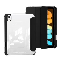 CRYSTAL Flip tok Apple iPad mini 2021 / iPad mini 2024 fekete