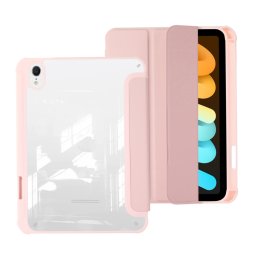 CRYSTAL Flip tok Apple iPad mini 2021 / iPad mini 2024 rózsaszín