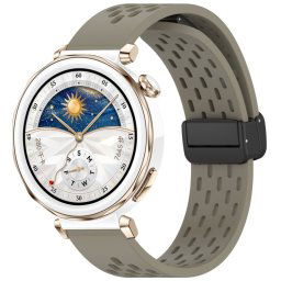 AIRY szilikon szíj Huawei Watch GT 5 Pro-hoz 42mm sötétszürke