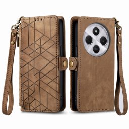 GEOM pénztárca tok Xiaomi-hoz Redmi 14C / Poco C75 barna
