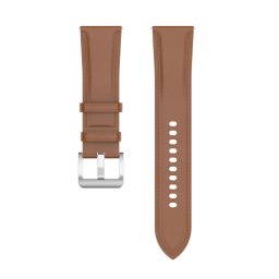 LEATHER Bőrszíj Honor-hoz Watch ES világosbarna