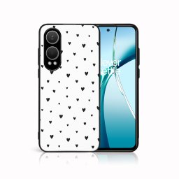 PROTEMIO MY ART Védőburkolat: OnePlus Nord CE 4 Lite 5G BLACK HEARTS (167)