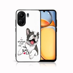 PROTEMIO MY ART Védőburkolat a Xiaomi-hoz Redmi 13C SMILE (189)