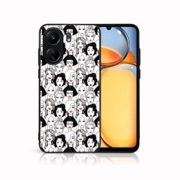 PROTEMIO MY ART Védőburkolat a Xiaomi-hoz Redmi 13C LIPSTICK (174)