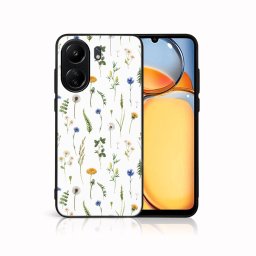 PROTEMIO MY ART Védőburkolat a Xiaomi-hoz Redmi 13C VADVIRÁG (153)