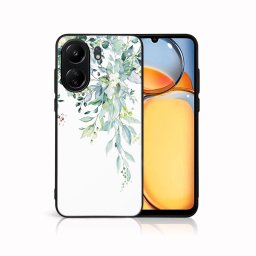PROTEMIO MY ART Védőburkolat a Xiaomi-hoz Redmi 13C GREENERY (155)