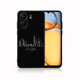 PROTEMIO MY ART Védőburkolat a Xiaomi-hoz Redmi 13C NEW YORK (207)