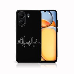 PROTEMIO MY ART Védőburkolat a Xiaomi-hoz Redmi 13C SAN FRANCISCO (212)