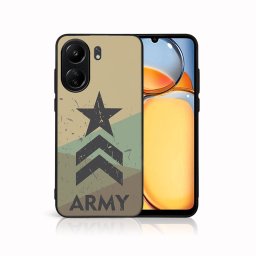 PROTEMIO MY ART Védőburkolat a Xiaomi-hoz Redmi 13C ARMY (236)