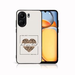 PROTEMIO MY ART Védőburkolat a Xiaomi-hoz Redmi 13C WILD HEART (241)